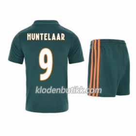 AFC Ajax Klaas-Jan Huntelaar 9 Barn Bortedraktsett 2019-2020 Kortermet (+ Korte bukser)